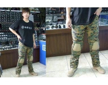 ~~~翔準~【數碼叢林迷彩Gen2戰鬥褲 附護墊】(生存遊戲-跳舞-很好看)有30腰到38腰【特】