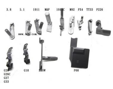 【翔準軍品AOG】【 手槍卡榫 後定紐 】 3.8 5.1 1911 M&P M92 PX4 TT33 P226 XDM GLOCK P08