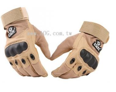 【翔準軍品AOG】【 戰術 手套 沙色】開車 騎車 打拳 生存遊戲 漆彈 拍戲 電影 腳踏車 X1-4-1