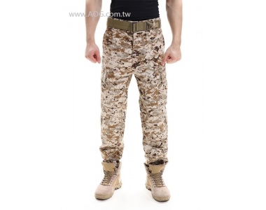 【翔準軍品 AOG】(拉鍊版)《特戰數沙色》數位沙漠 多功能戰鬥褲 特勤褲 夜間褲 強化耐磨 GO520B