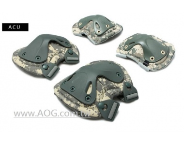 【翔準軍品 AOG】(新款) ACU 城市迷彩 變形金剛-變形金鋼 專用墊--漆蓋-腳跟手專用1組4個有 護(黑-沙-軍綠-CP-ACU 潑墨)