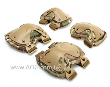 【翔準軍品 AOG】(新款) CP 城市迷彩 變形金剛-變形金鋼 專用墊--漆蓋-腳跟手專用1組4個有 護(黑-沙-軍綠-CP-ACU 潑墨)